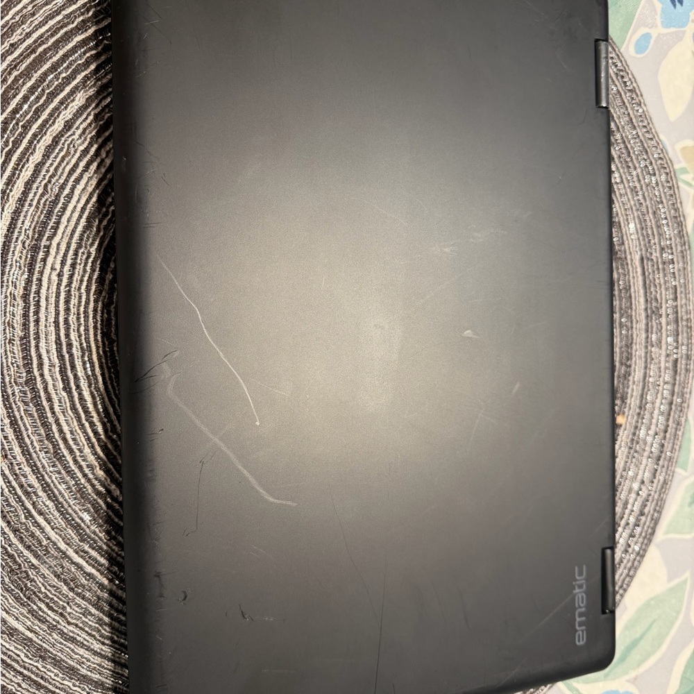 Ematic 11.6" Laptop, Touchscreen, 2-in-1 Windows 10, Intel Atom EWT118CB NS 64GB - Picture 9 of 15